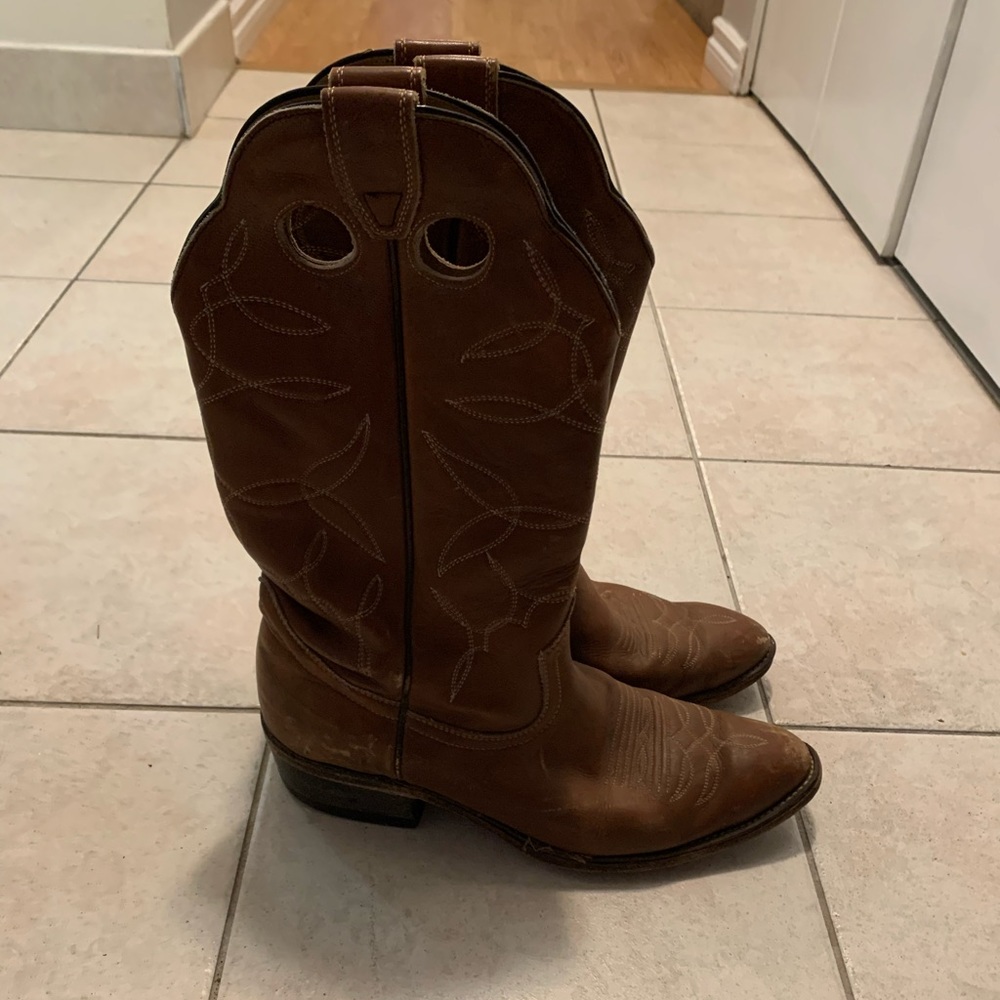 Vintage Cowboy Boots-Two Pairs!